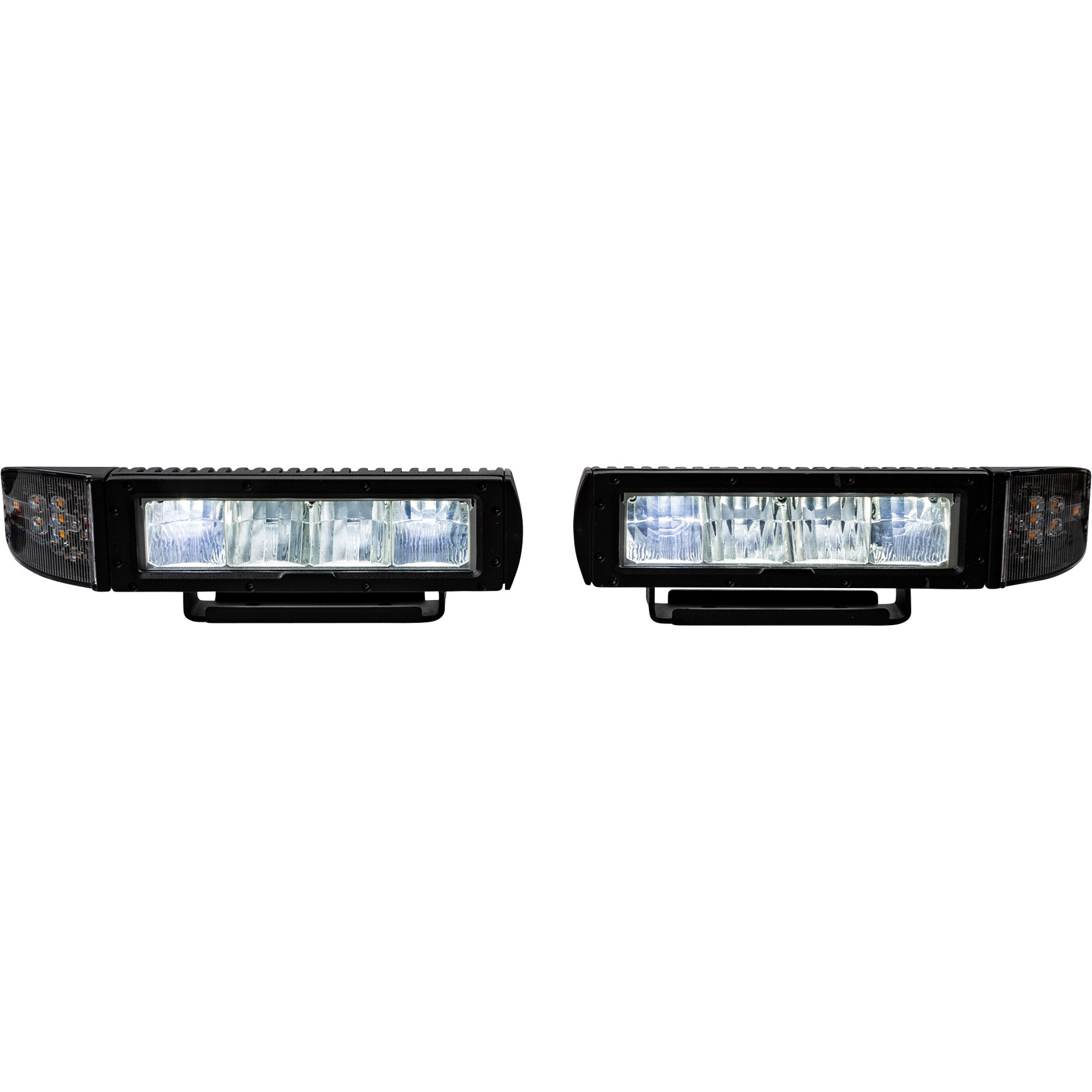 Buyers Products, Low Profile Heated LED Snow Plow Light, Light Type LED, Color Clear, Lens Material Glass, Model# 1312100